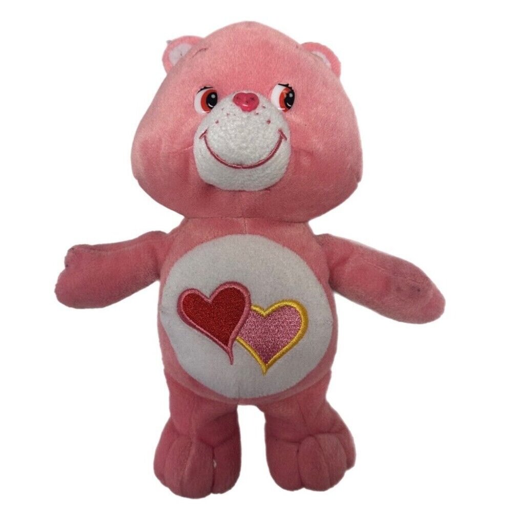 Care Bears Love-a-Lots plush bear 10" 2002 ViNTAGE